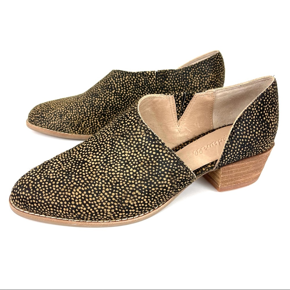 Madewell The Lucie Shoe Spotted Calf Hair